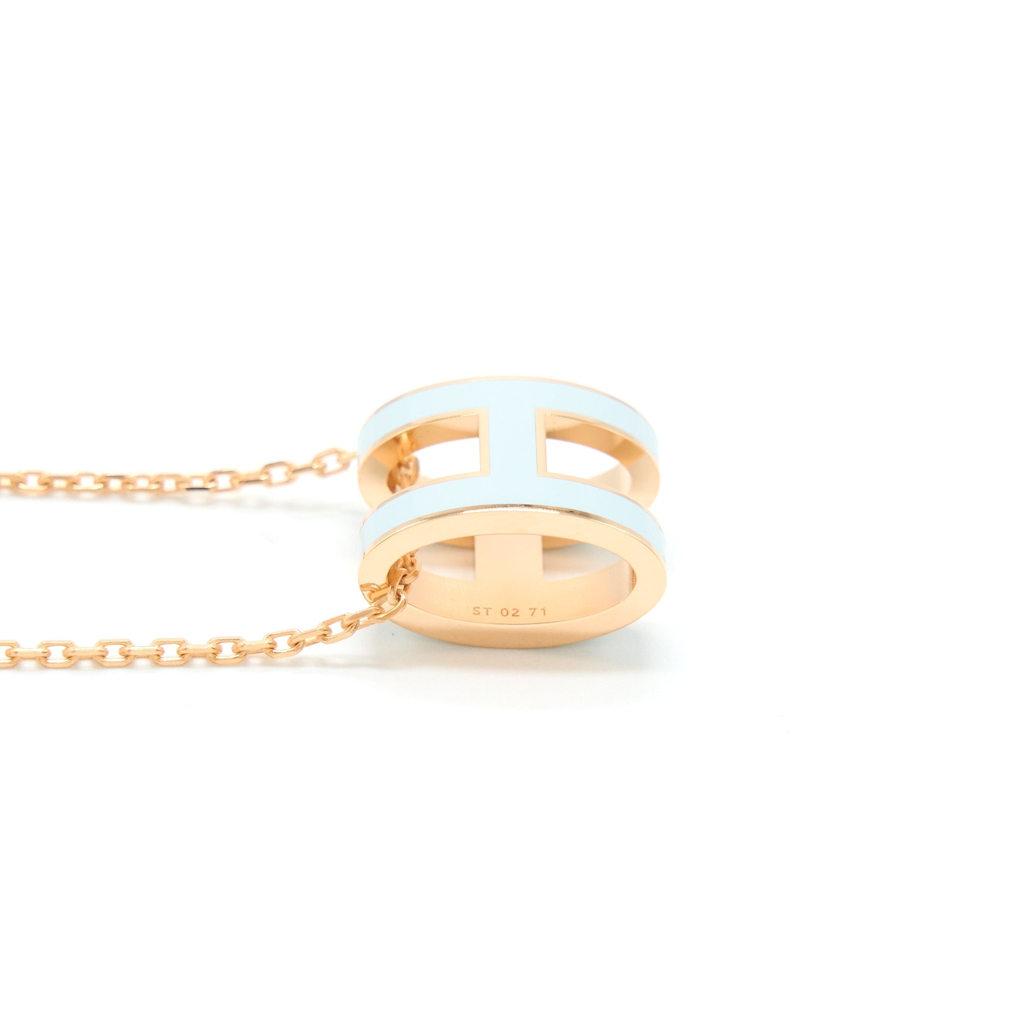 HERMES POP H PENDANT BLUE ZEPHYR RGHW