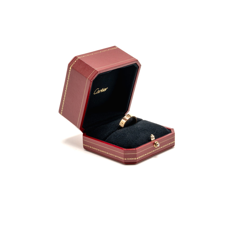 CARTIER LOVE RING CLASSIC MODEL, ROSE GOLD
