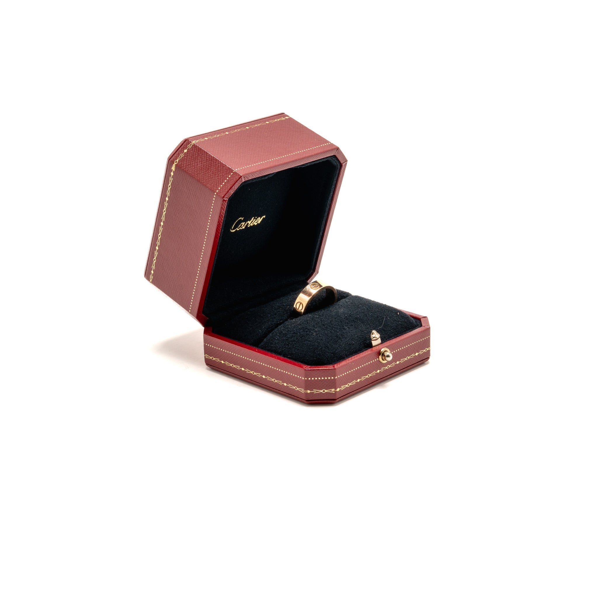 CARTIER LOVE RING CLASSIC MODEL, ROSE GOLD