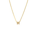 HERMES MINI POP H PENDANT MARRON GLACE GHW