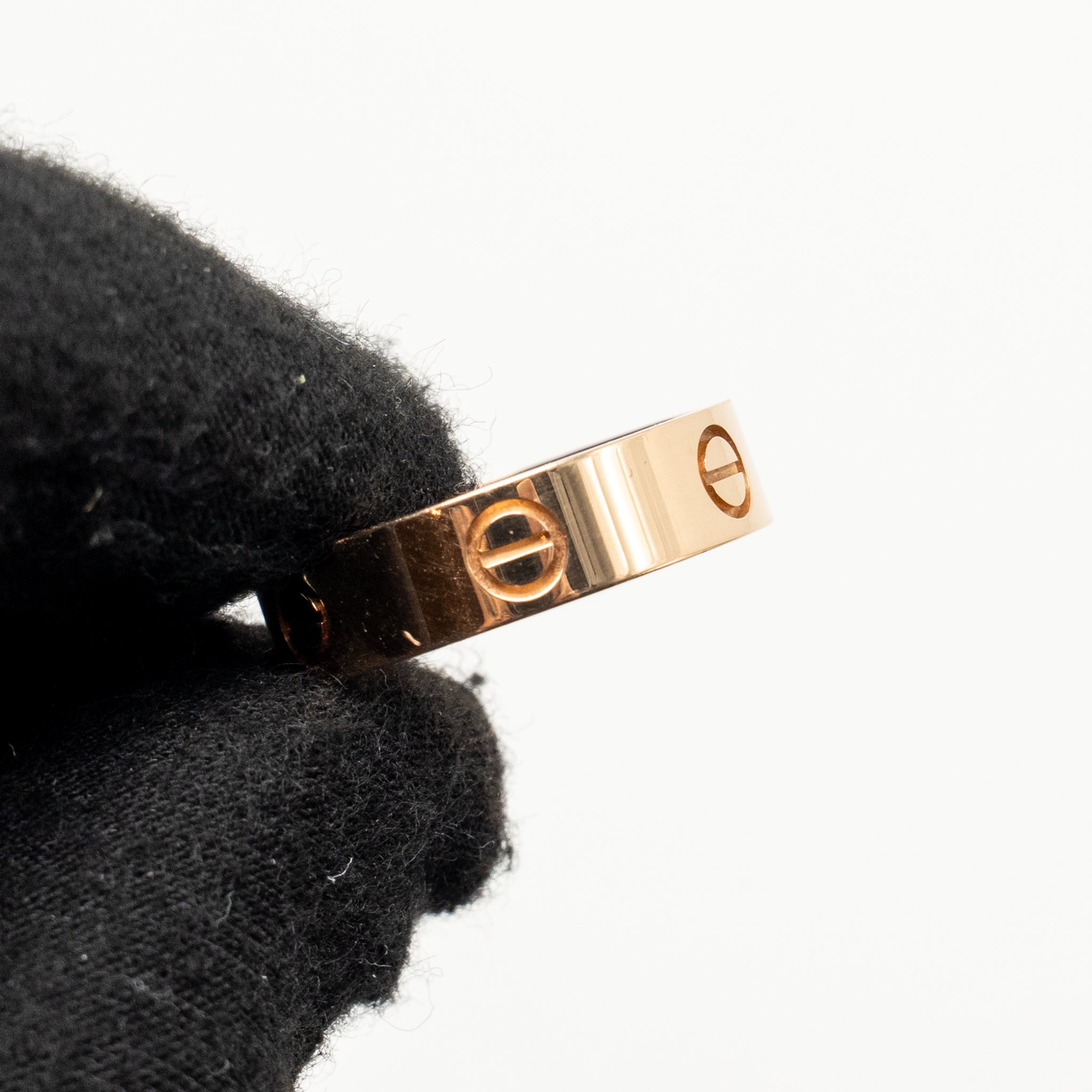 CARTIER LOVE RING CLASSIC MODEL, ROSE GOLD