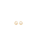 HERMES VERTIGE COEUR EARRINGS ROSE GOLD WITH DIAMONDS
