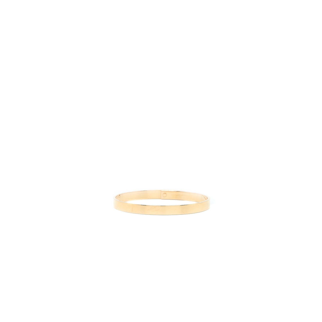 HERMES KELLY BRACELET ROSE GOLD 4 DIAMONDS