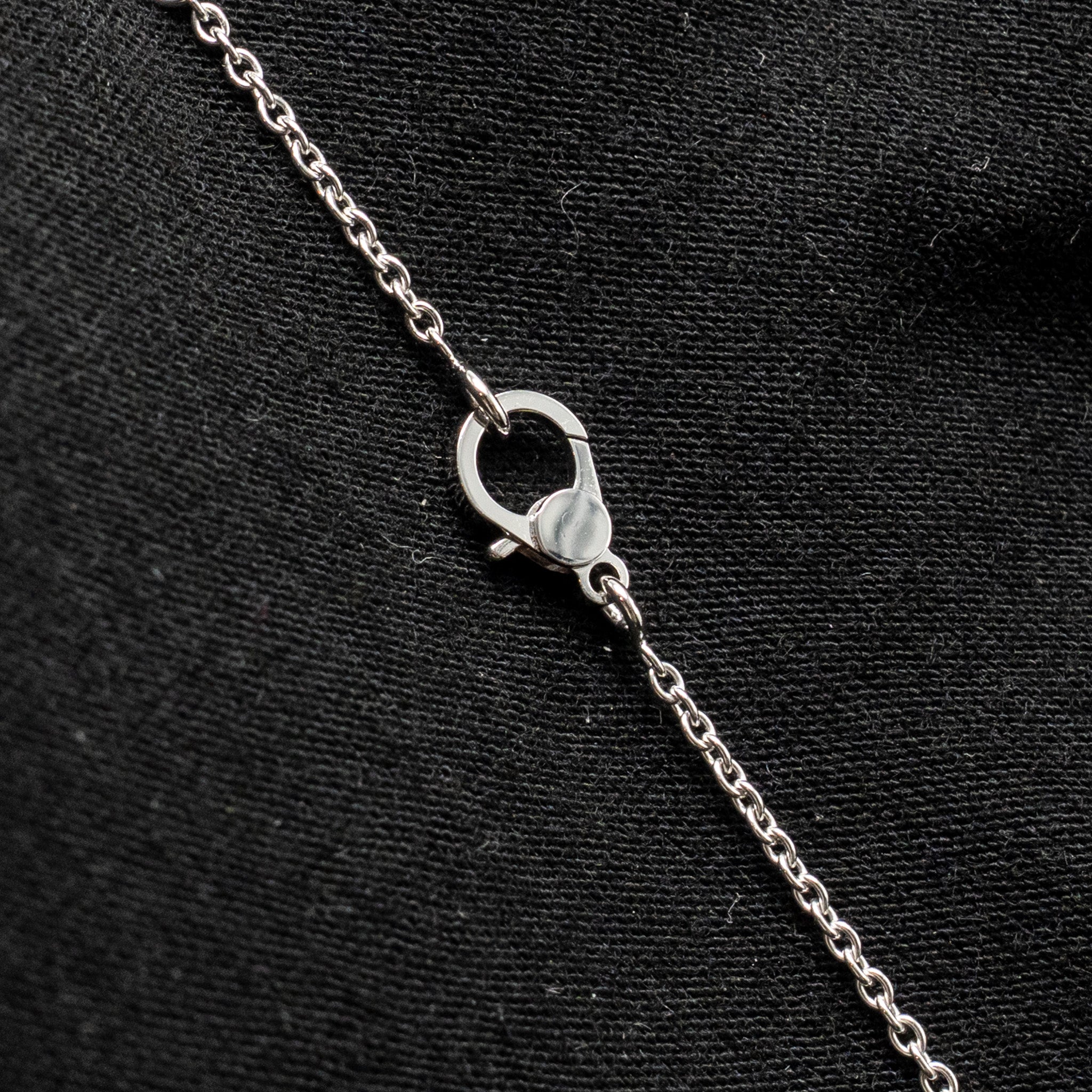 HERMES FINESSE PENDANT WHITE GOLD WITH DIAMONDS