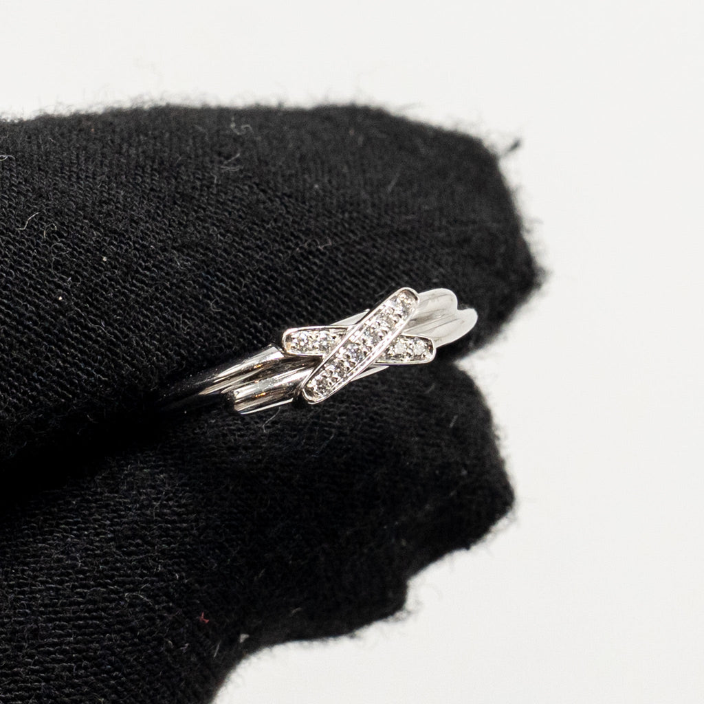 CHAUMET JEUX DE LIENS RING WHITE GOLD, DIAMONDS