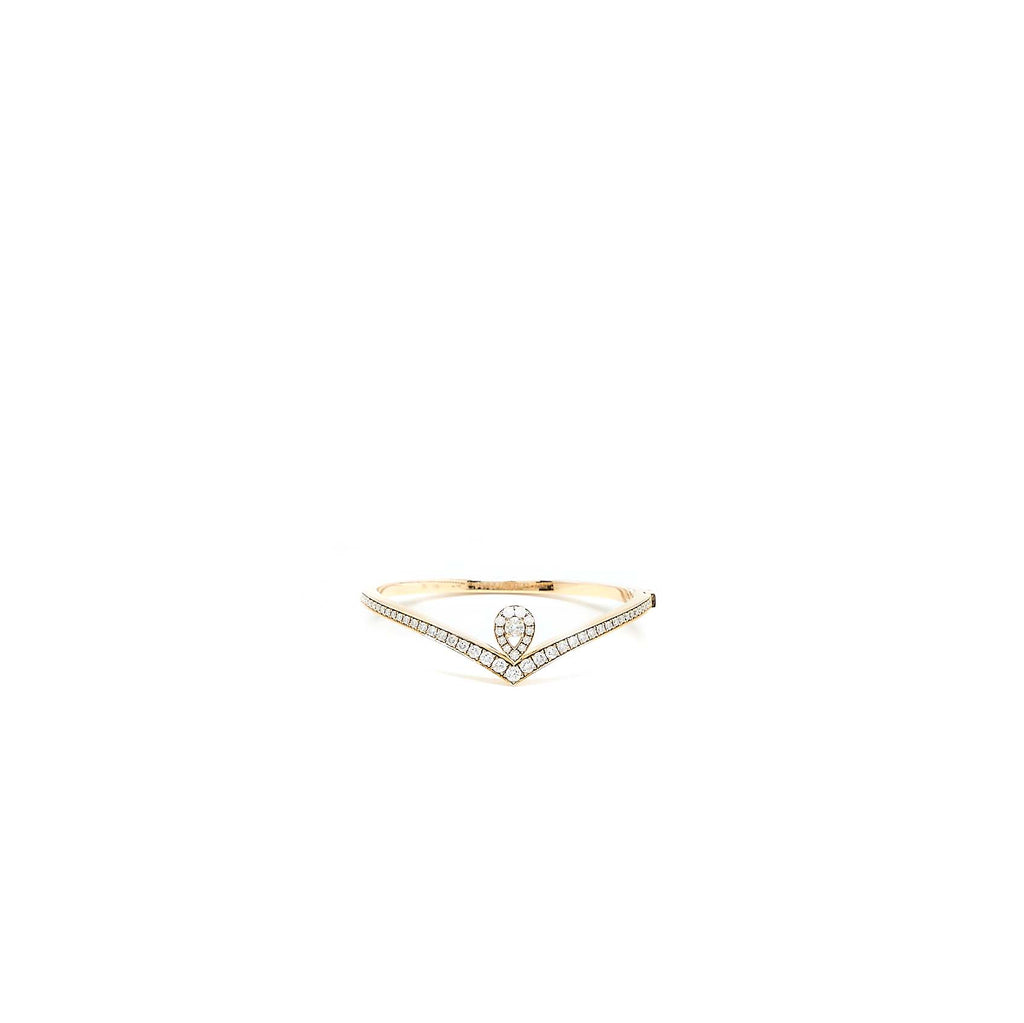 CHAUMET JOSEPHINE AIGRETTE BRACELET ROSE GOLD DIAMONDS