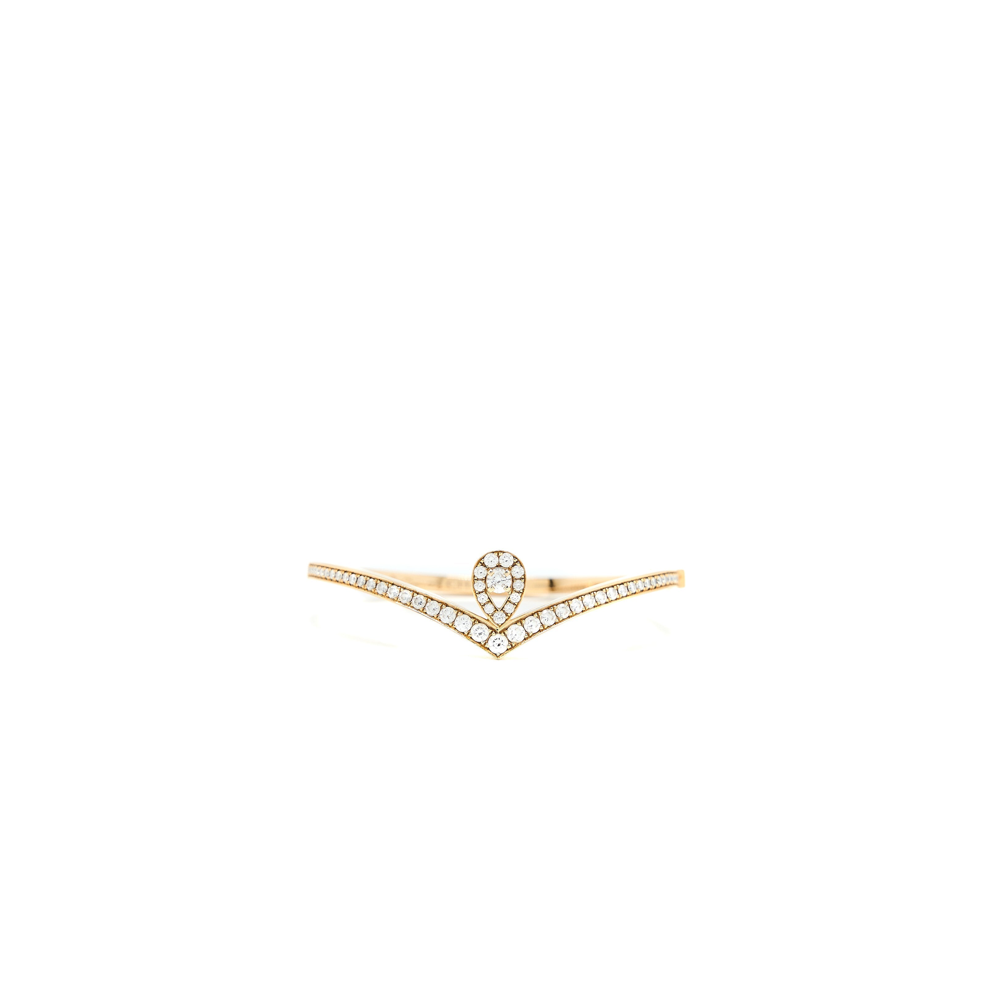 CHAUMET JOSEPHINE AIGRETTE BRACELET ROSE GOLD DIAMONDS
