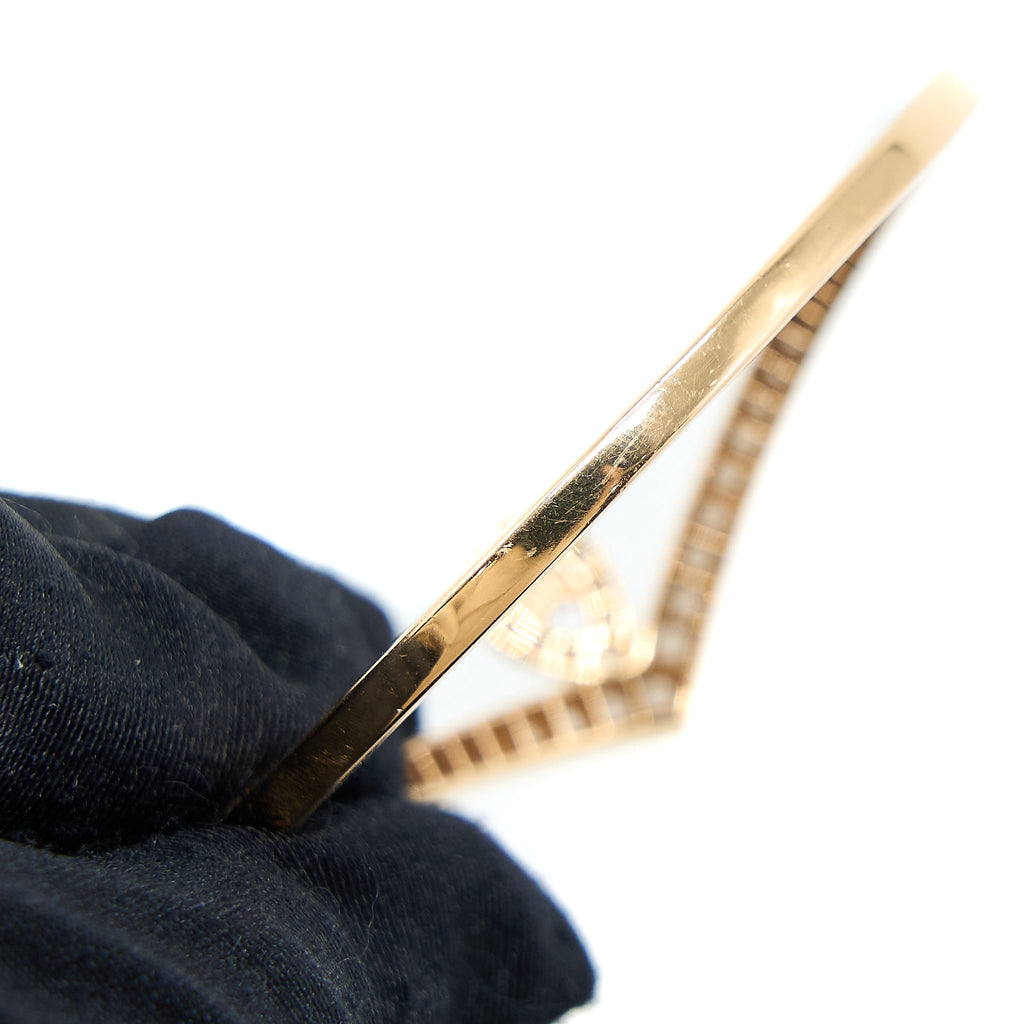 CHAUMET JOSEPHINE AIGRETTE BRACELET ROSE GOLD DIAMONDS