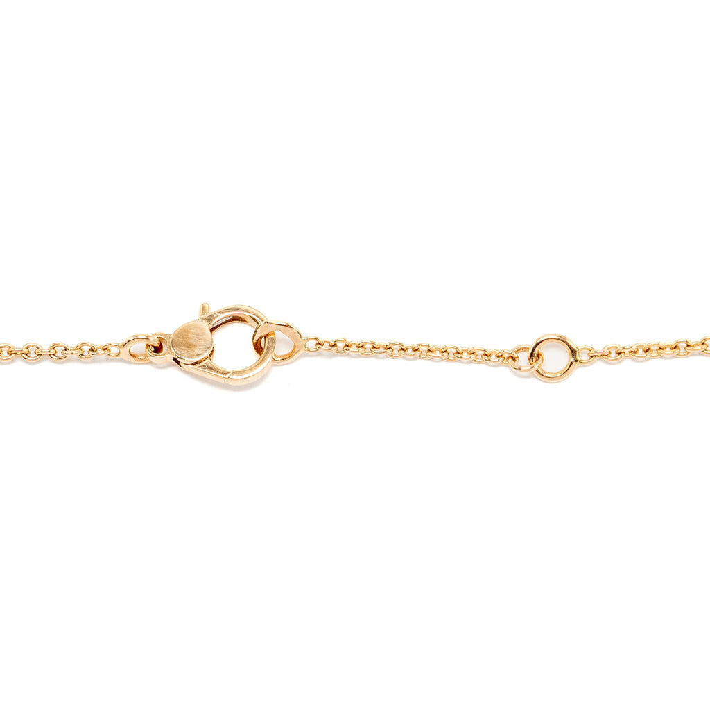HERMES FINESSE NECKLACE ROSE GOLD DIAMONDS