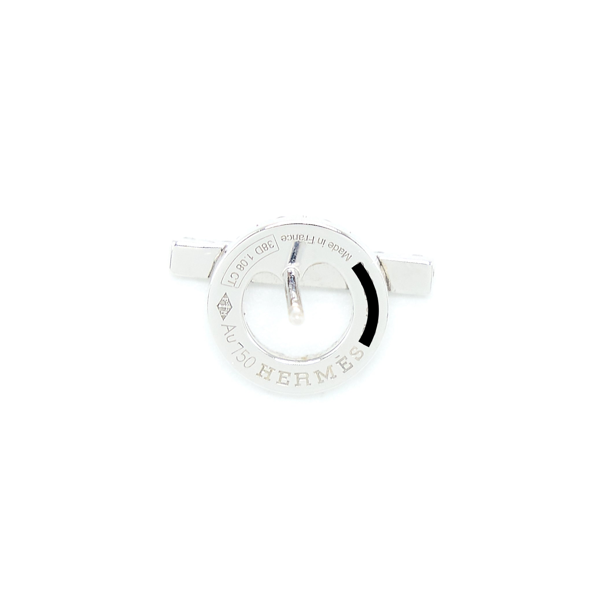 HERMES FINESSE EARRINGS WHITE GOLD / DIAMONDS