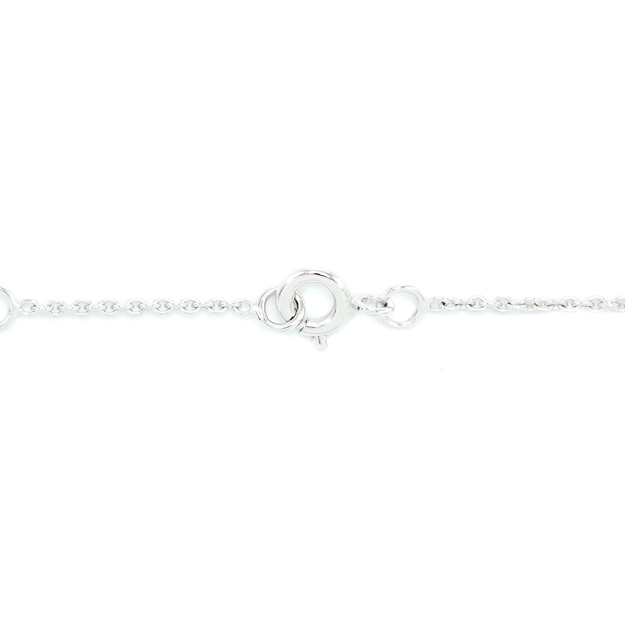 HERMES FINESSE NECKLACE WHITE GOLD WITH DIAMONDS