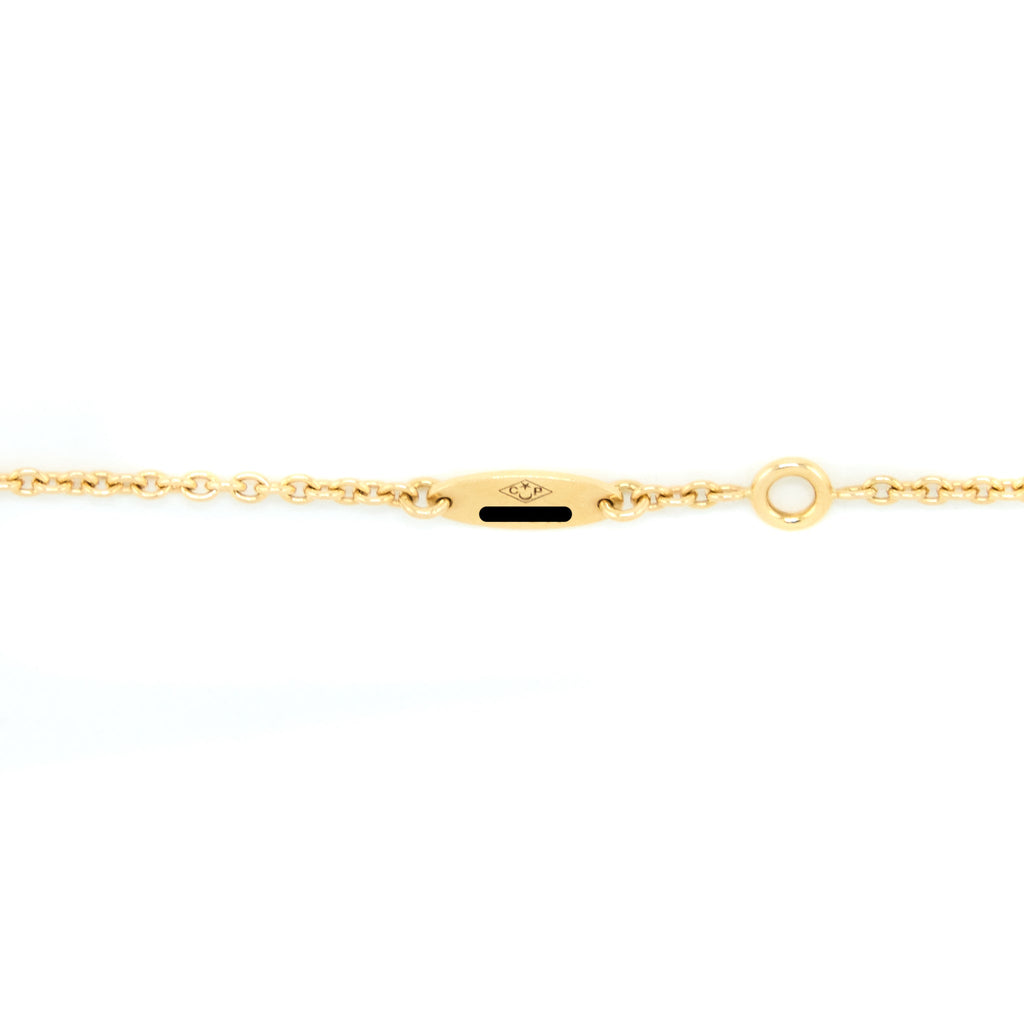 DIOR ROSE DES VENTS BRACELET YELLOW GOLD SEMI PRECIOUS STONE DIAMOND