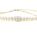 CHANEL CC LOGO CHOCKER CRYSTAL/PEARL LGHW