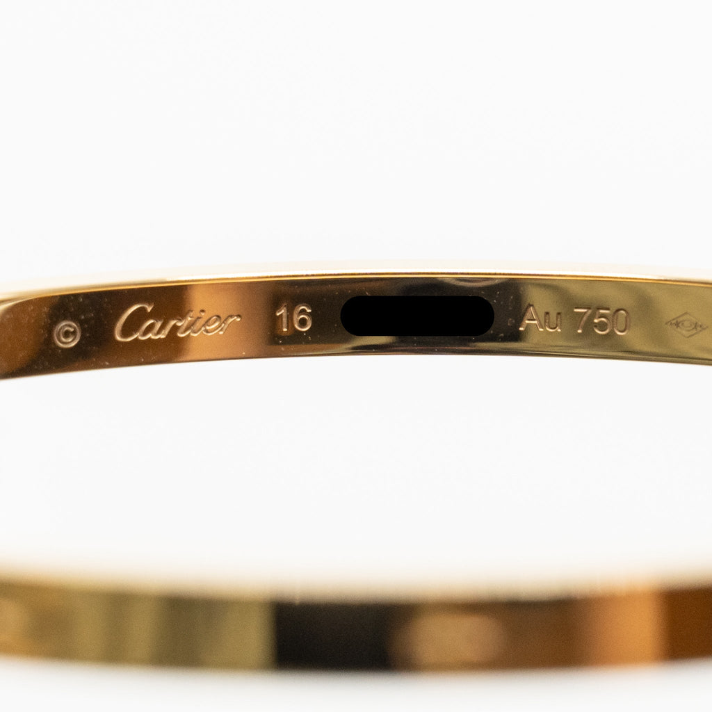 CARTIER LOVE BRACELET ROSE GOLD