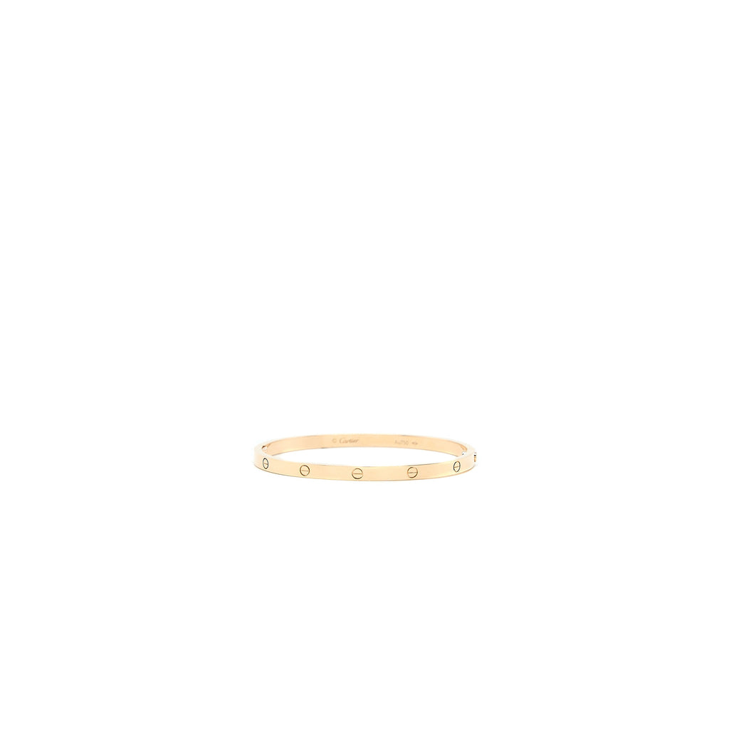 CARTIER LOVE BRACELET ROSE GOLD
