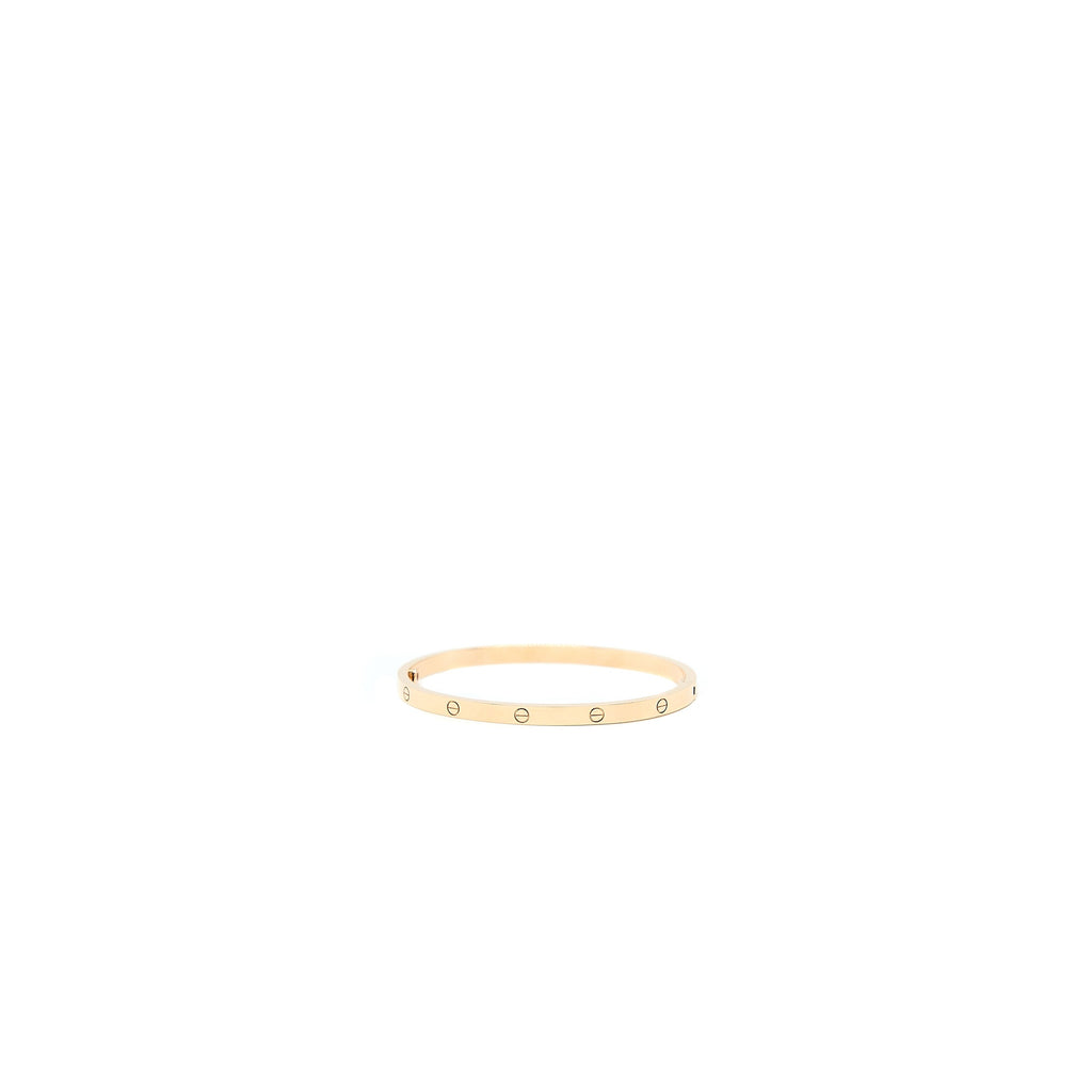 CARTIER LOVE BRACELET ROSE GOLD