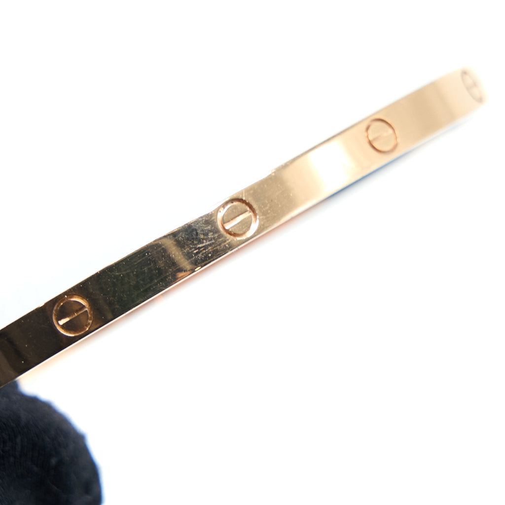 CARTIER LOVE BRACELET ROSE GOLD
