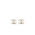 CHANEL CC PEARL EARRINGS WITH MULTICOLOURED PEARLS LGHW