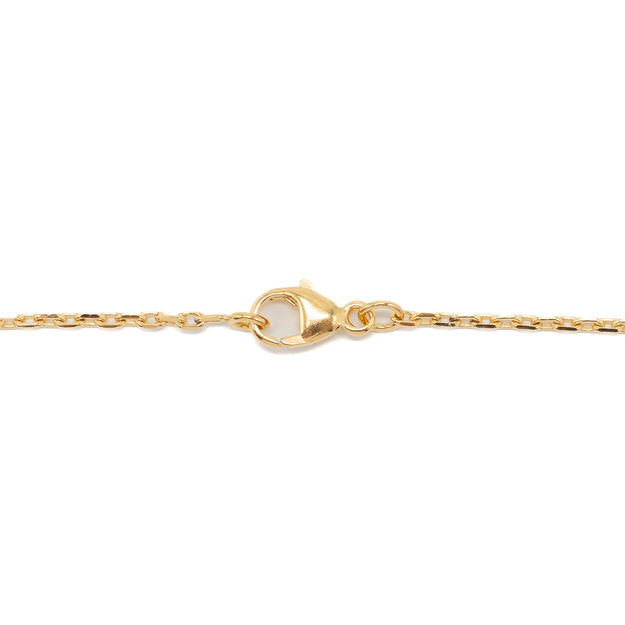 HERMES MINI POP H PENDANT BLANC GHW