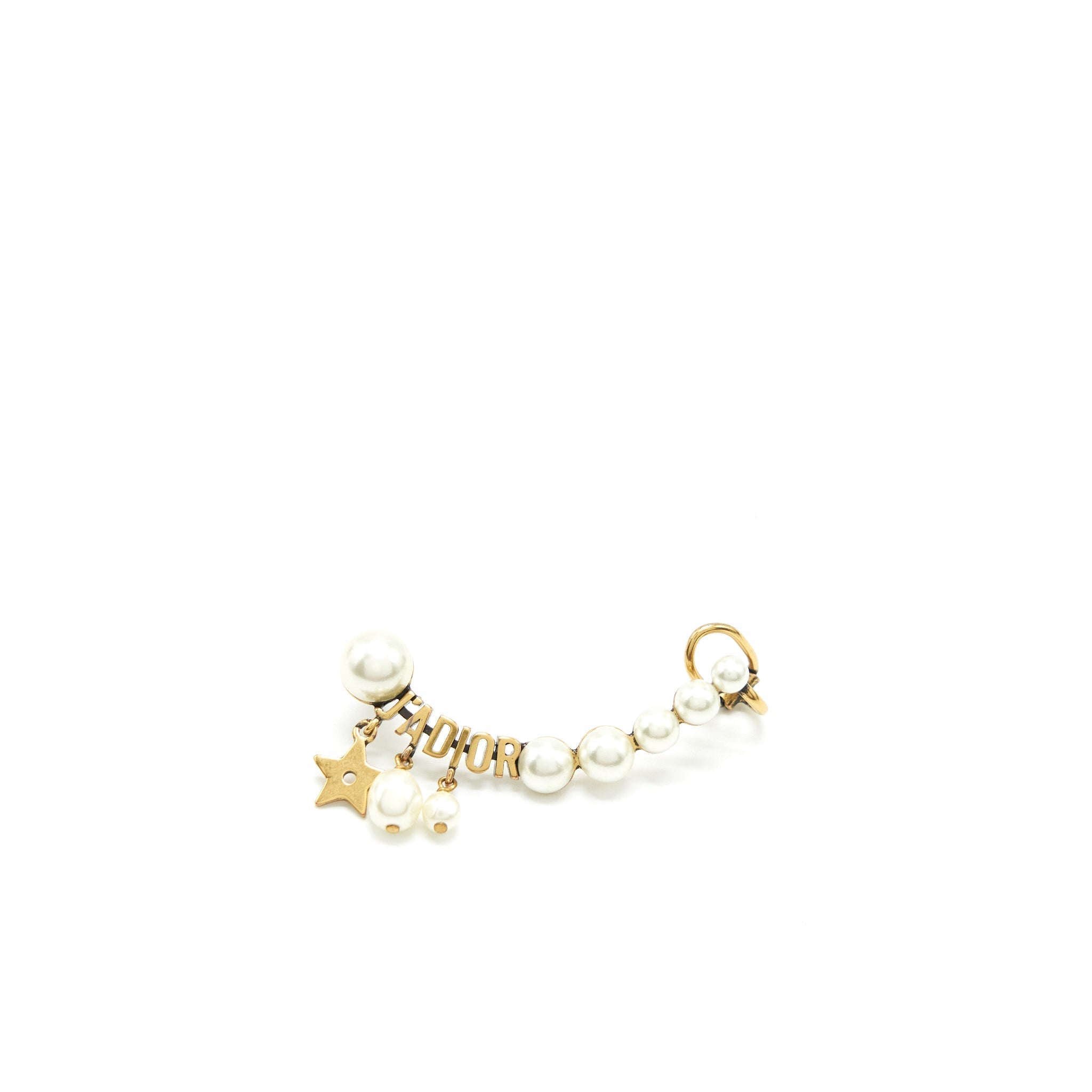 DIOR ONE SIDE J’ADIOR WITH PEARL EARRING GHW