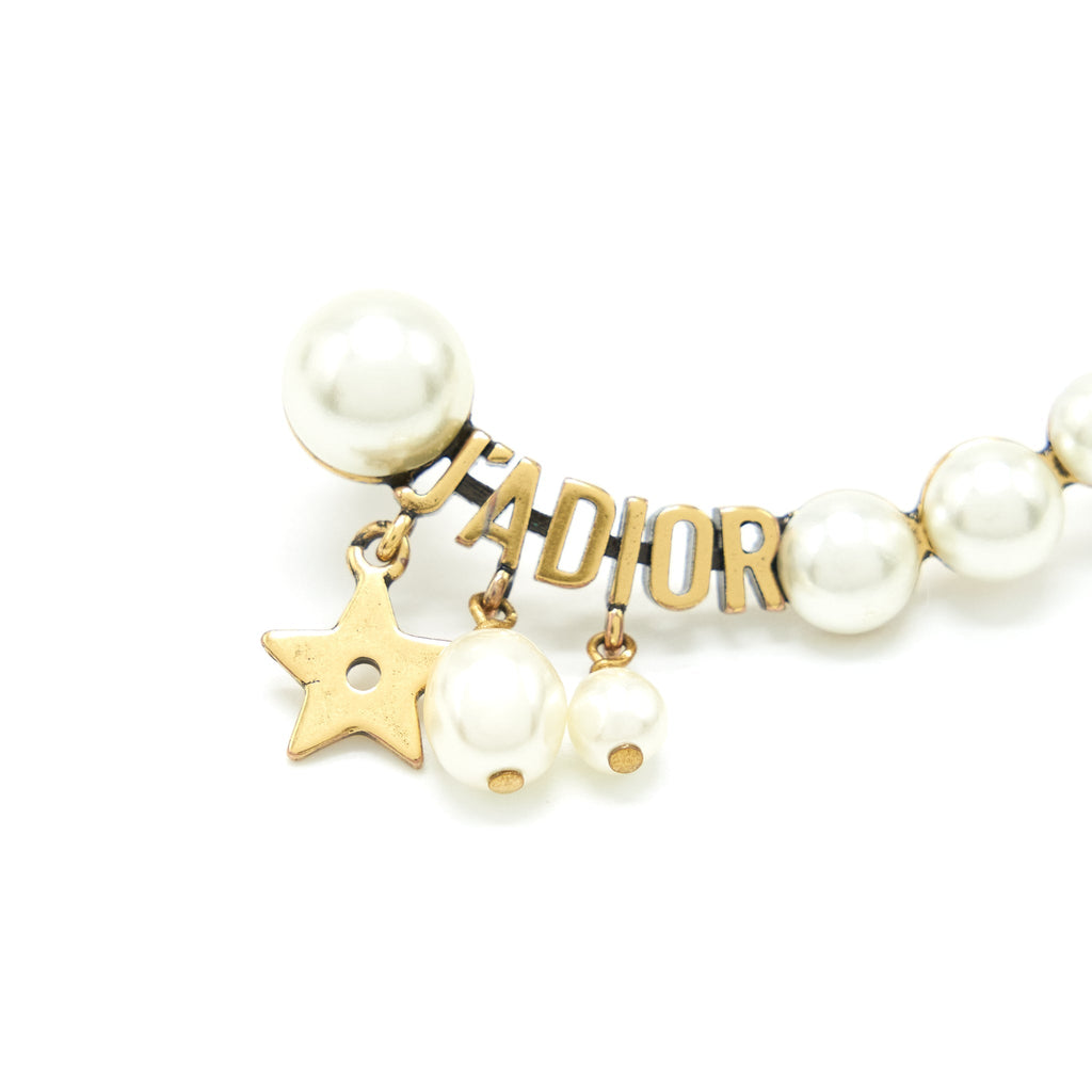 DIOR ONE SIDE J’ADIOR WITH PEARL EARRING GHW
