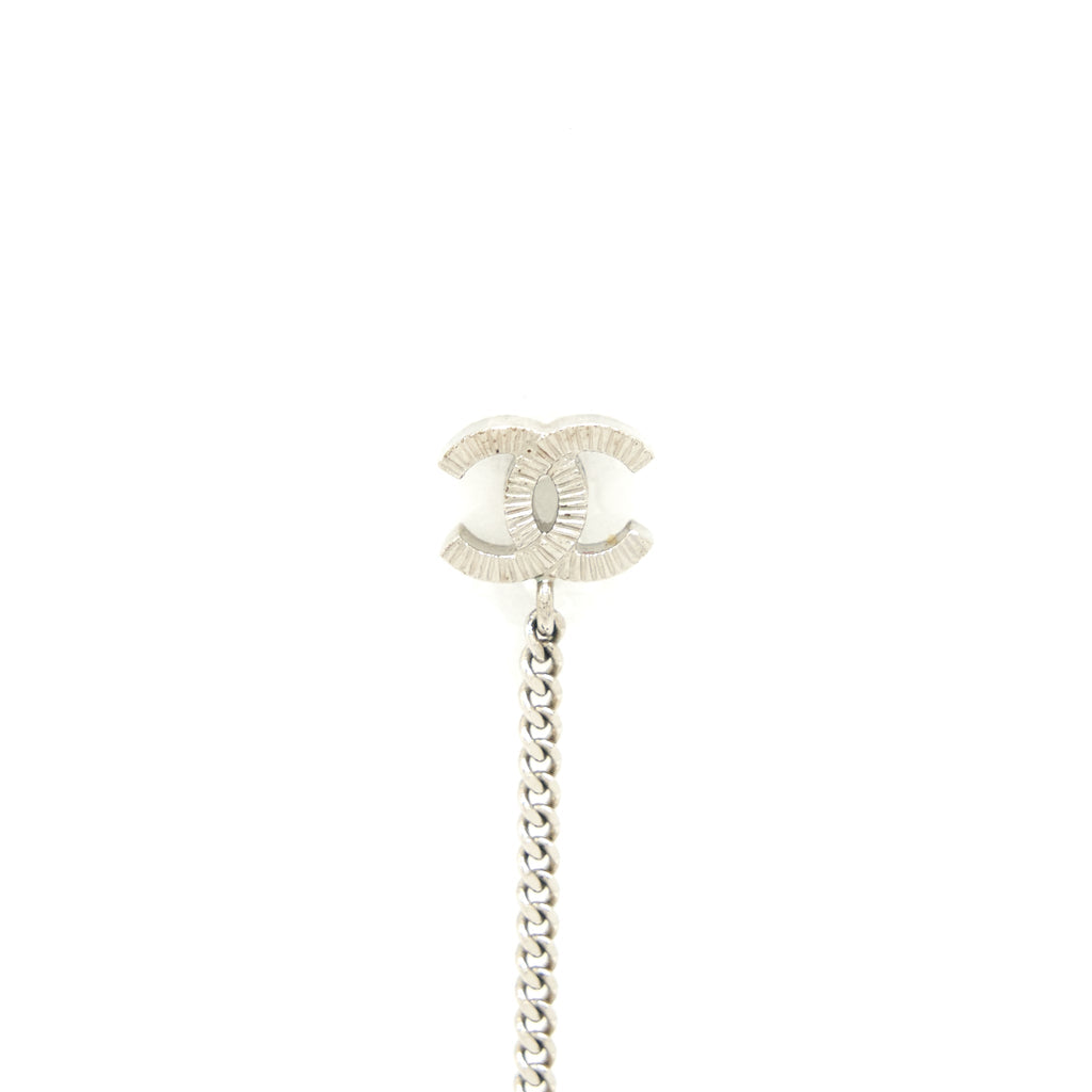 CHANEL DROP BALL CRYSTAL EARRINGS SHW