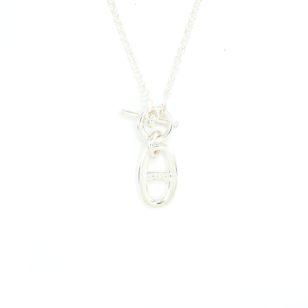 HERMES STERLING SILVER FARANDOLE NECKLACE