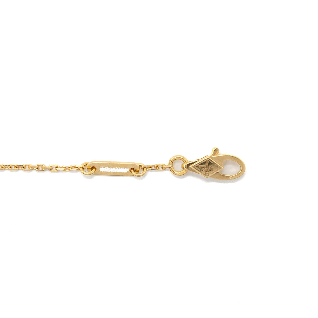 VAN CLEEF & ARPELS SWEET ALHAMBRA BRACELET 18K YELLOW GOLD / MOTHER OF PEARL