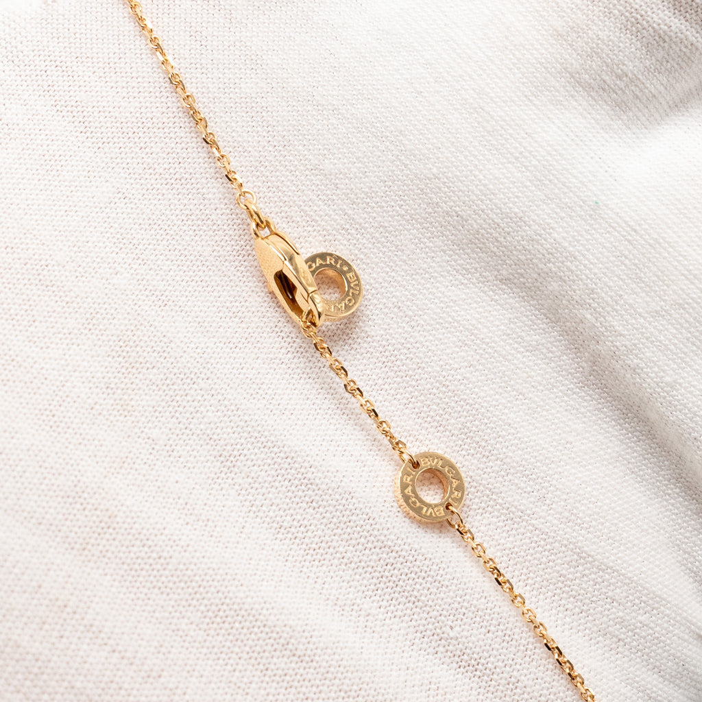 BVLGARI DIVAS’ DREAM NECKLACE ROSE GOLD/CARNELIAN/DIAMOND