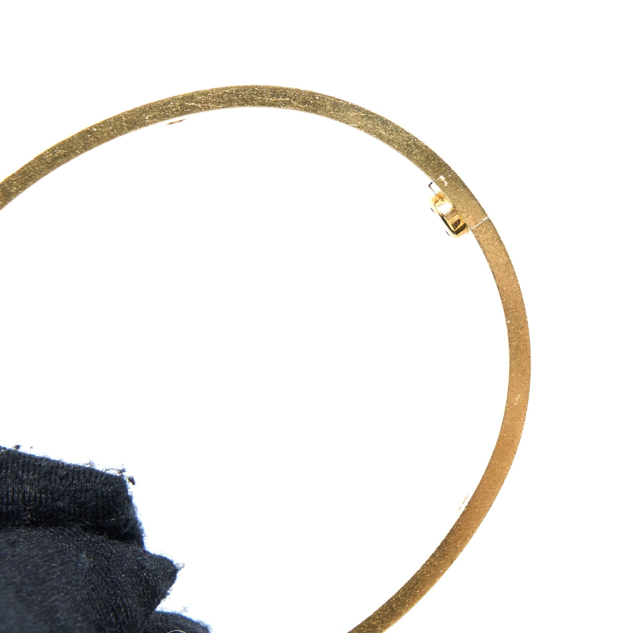CARTIER LOVE BRACELET YELLOW GOLD DIAMONDS