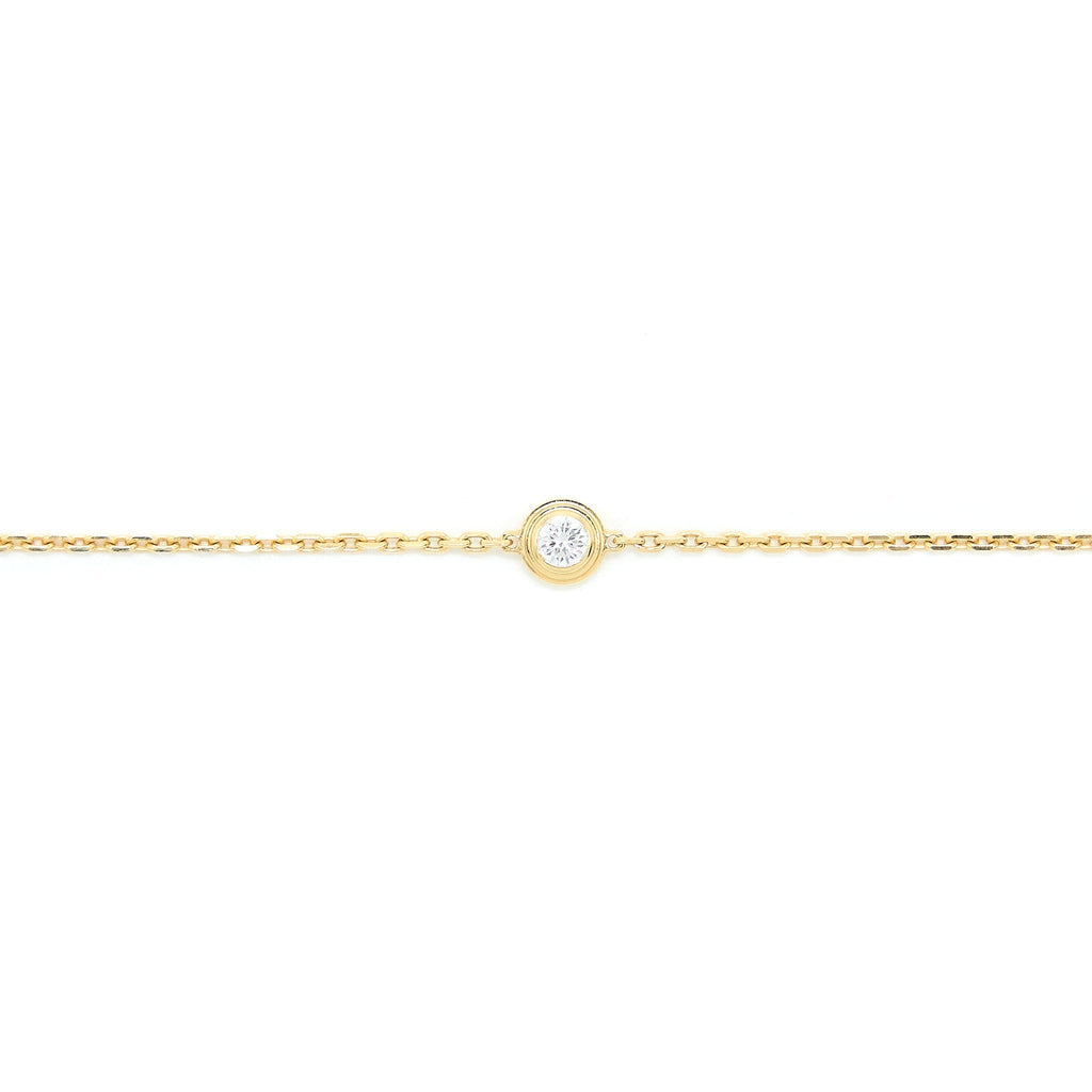 CARTIER D’AMOUR BRACELET YELLOW GOLD WITH DIAMOND