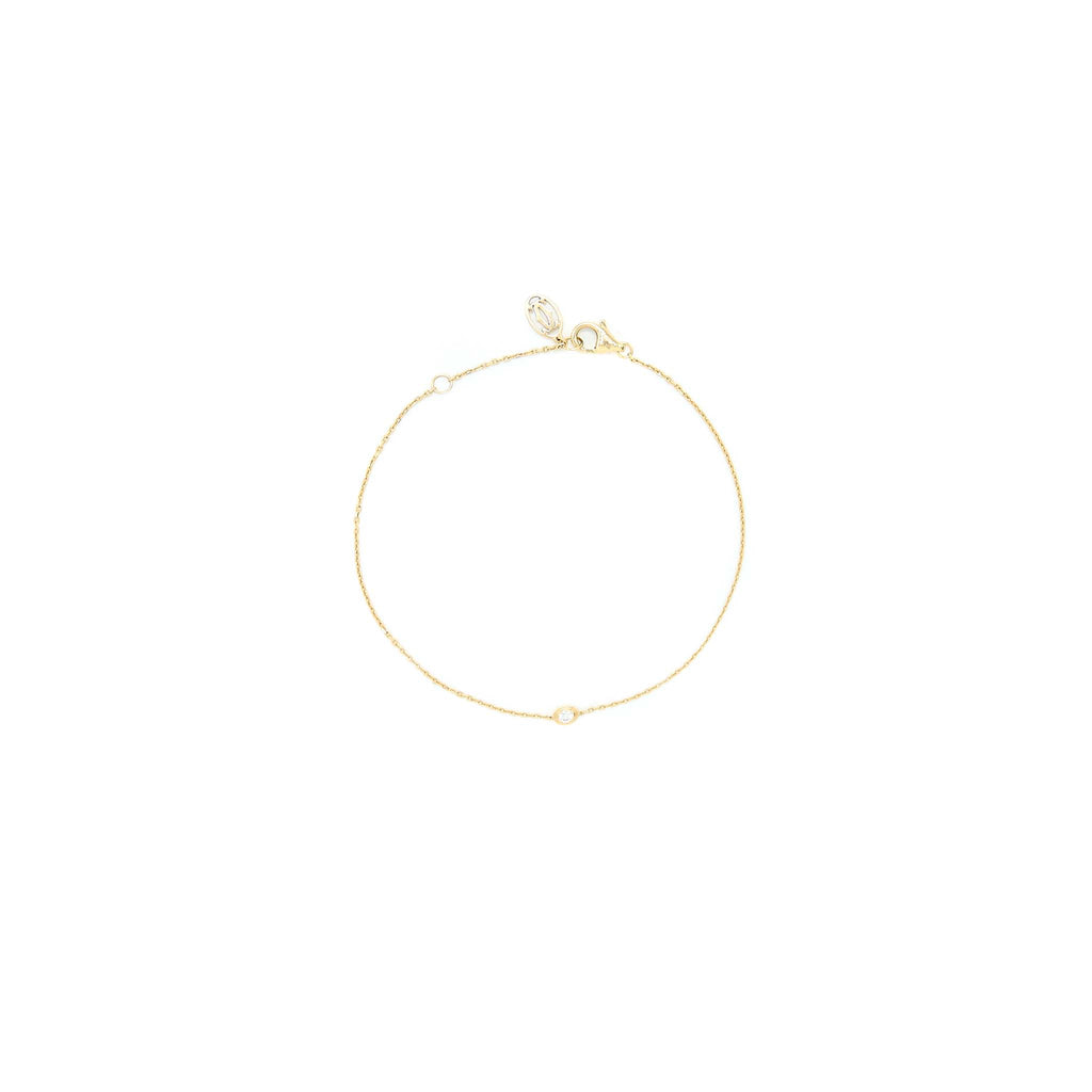CARTIER D’AMOUR BRACELET YELLOW GOLD WITH DIAMOND