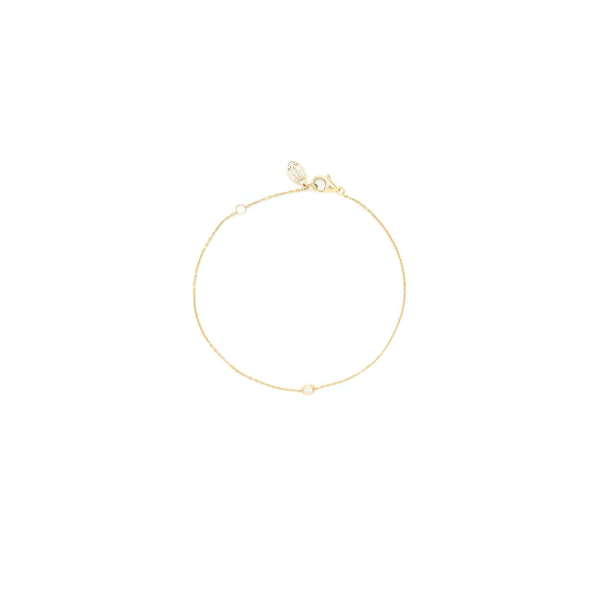 CARTIER D’AMOUR BRACELET YELLOW GOLD WITH DIAMOND