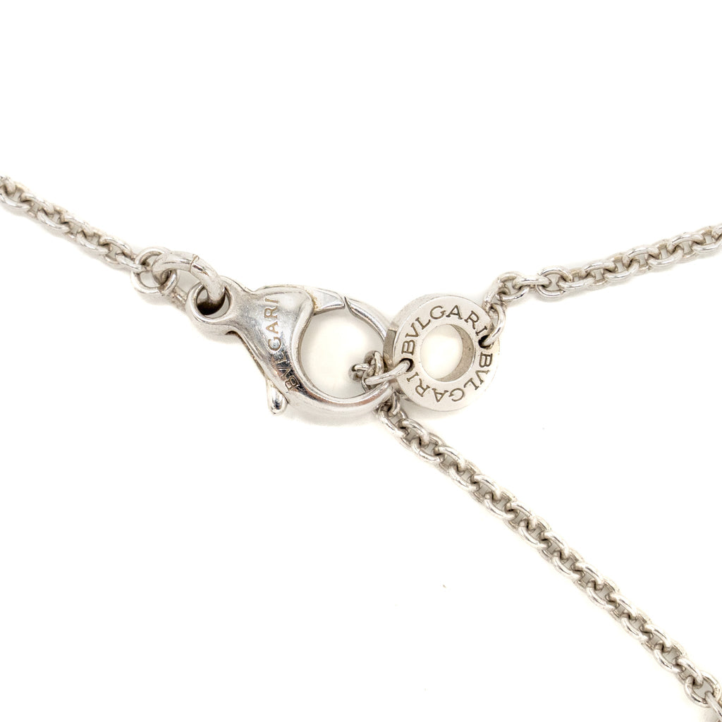 BVLGARI SAVE THE CHILDREN B ZERO NECKLACES BLACK CERAMIC/SILVER