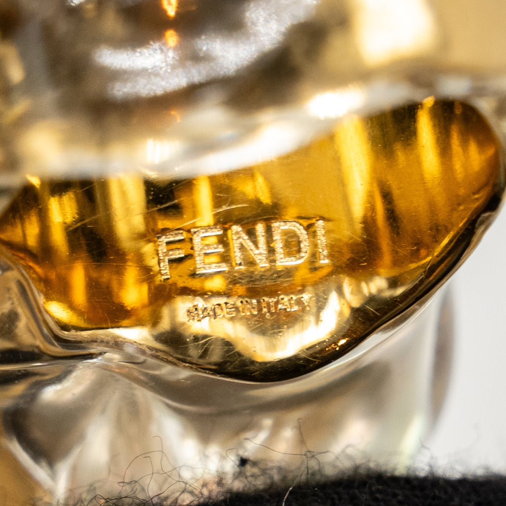 FENDI EARRINGS (2 PAIRS) & RING SET