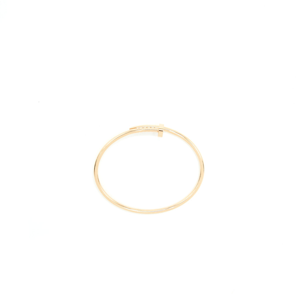 CARTIER JUSTE UN CLOU BRACELET ROSE GOLD