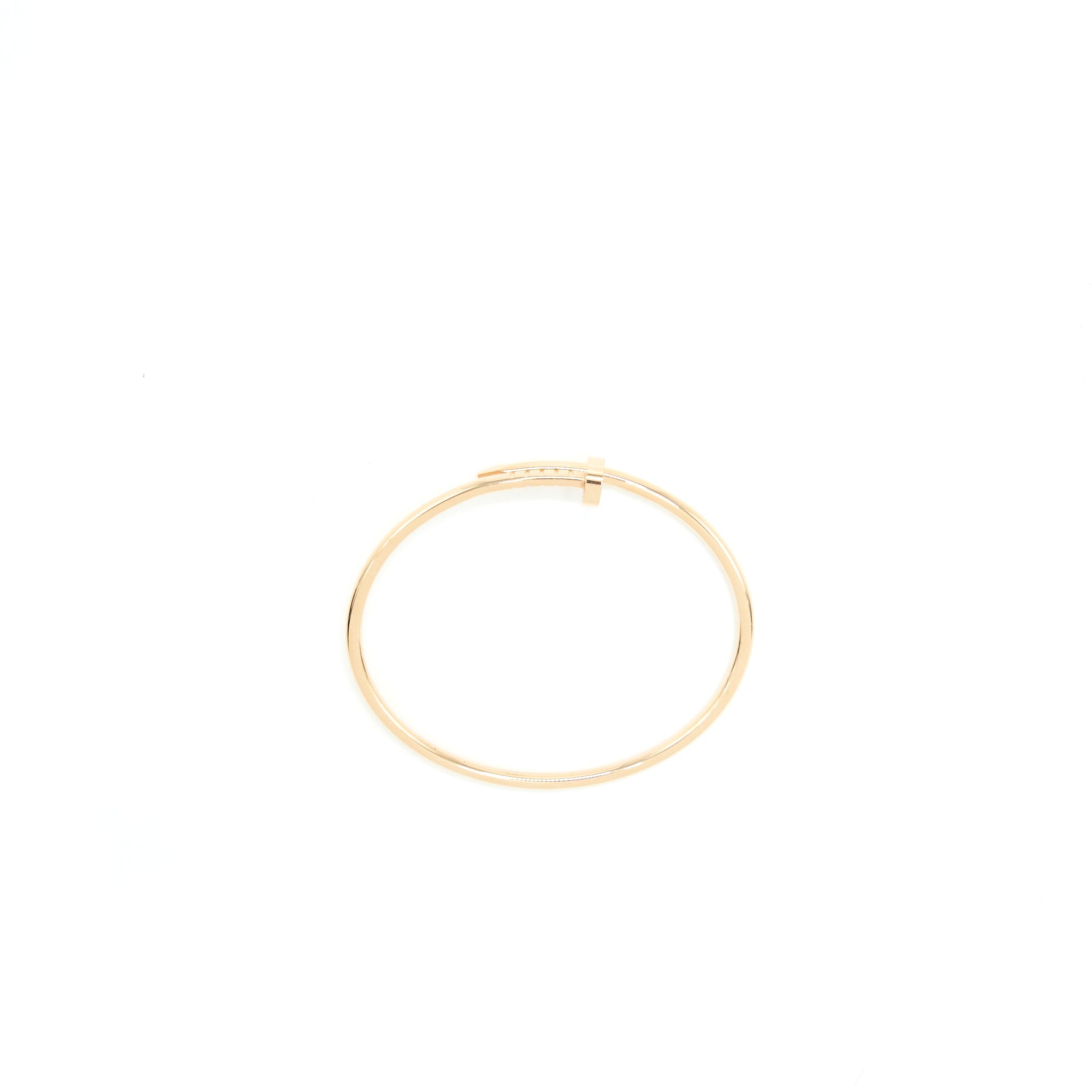 CARTIER JUSTE UN CLOU BRACELET ROSE GOLD
