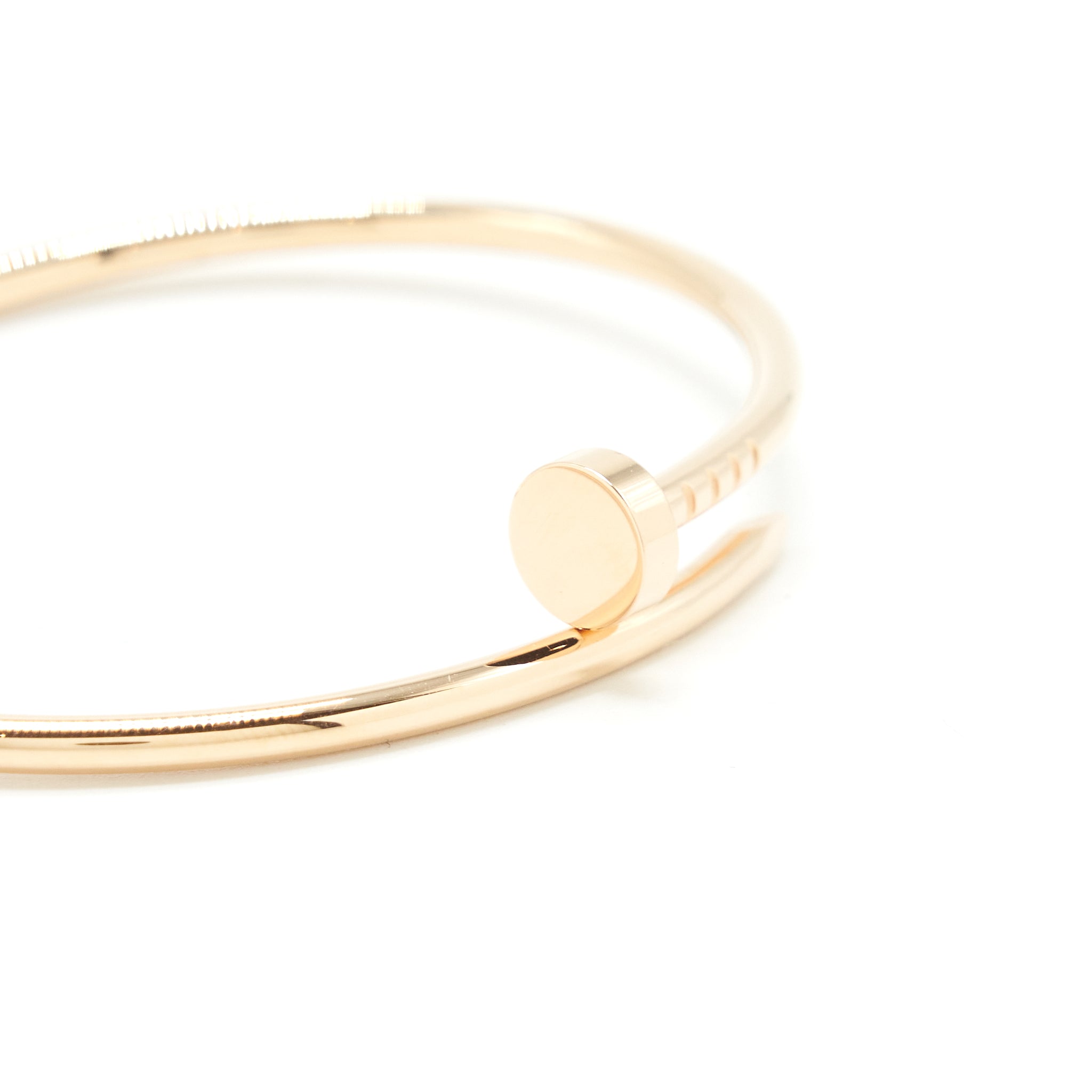 CARTIER JUSTE UN CLOU BRACELET ROSE GOLD