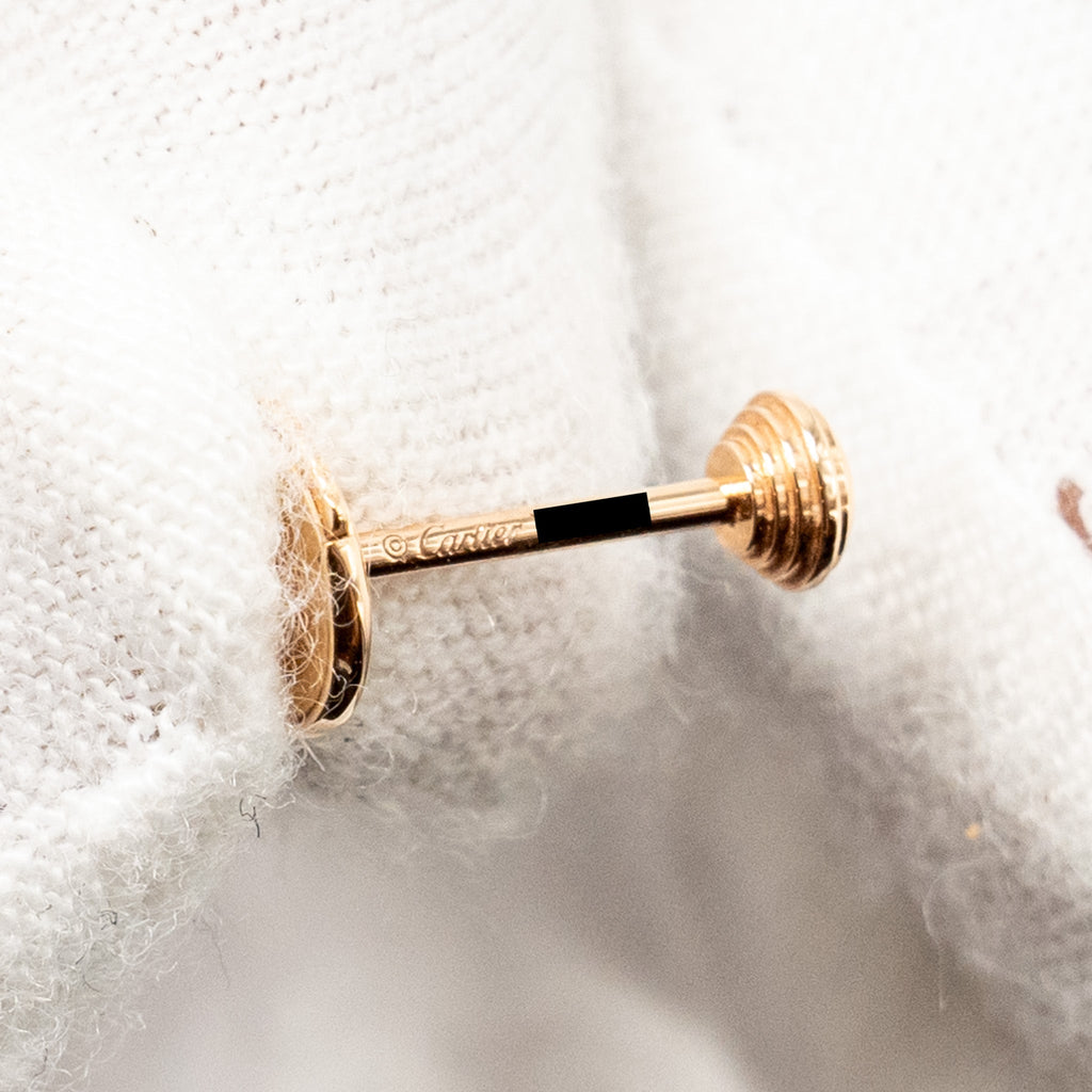 CARTIER D’AMOUR EARRINGS ROSE GOLD WITH DIAMOND