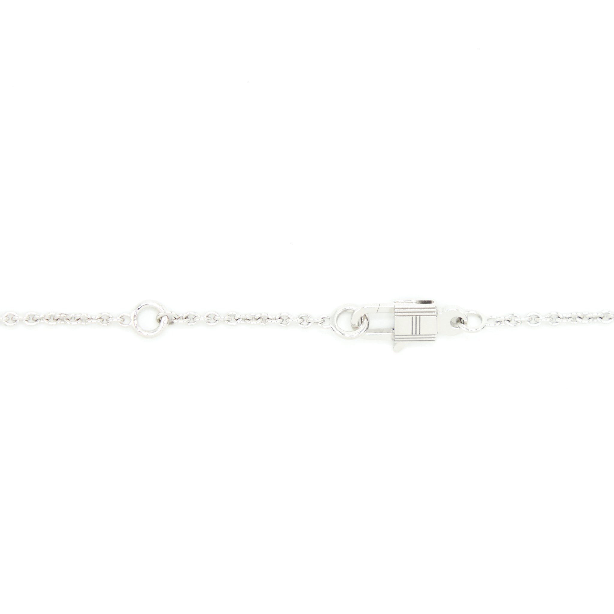 HERMES AMULETTE CONSTANCE PENDANT WHITE GOLD WITH DIAMONDS