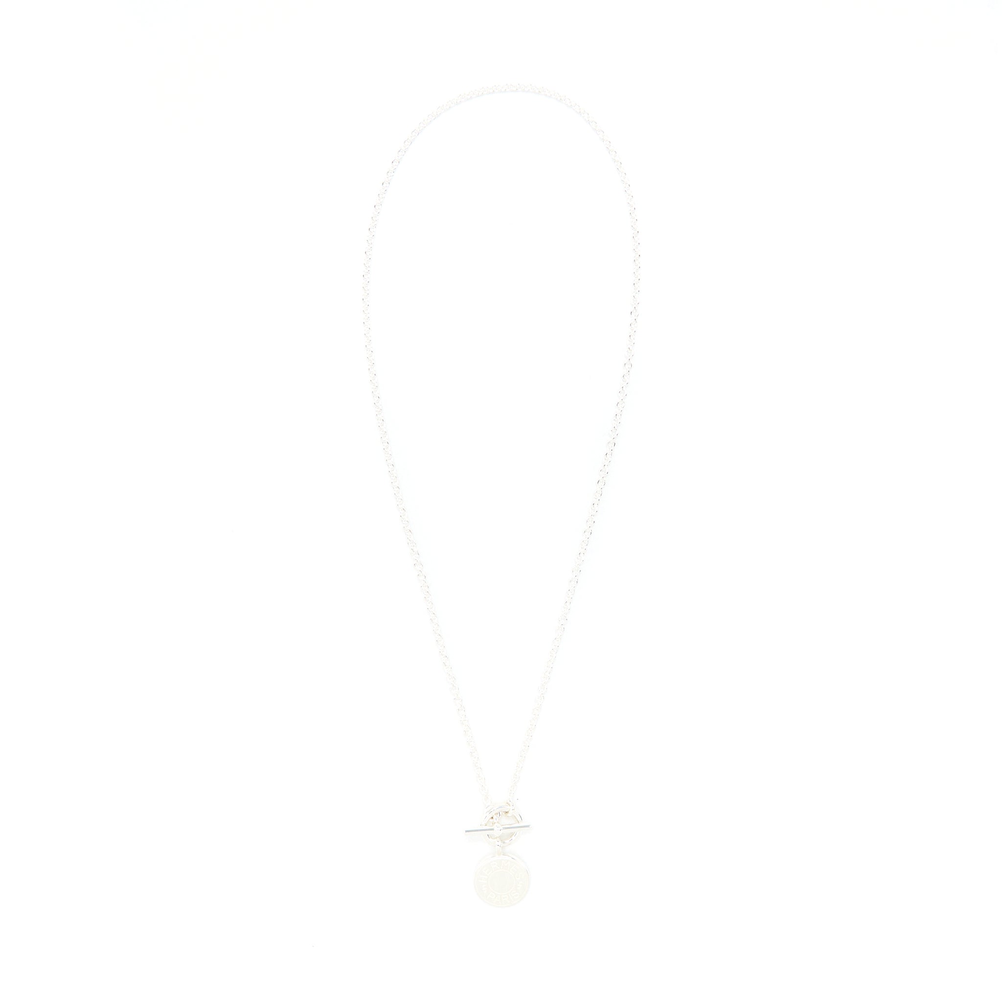 HERMES AMULETTES H CONFETTIS PENDANT 925 SLIVER