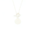 HERMES AMULETTES H CONFETTIS PENDANT 925 SLIVER