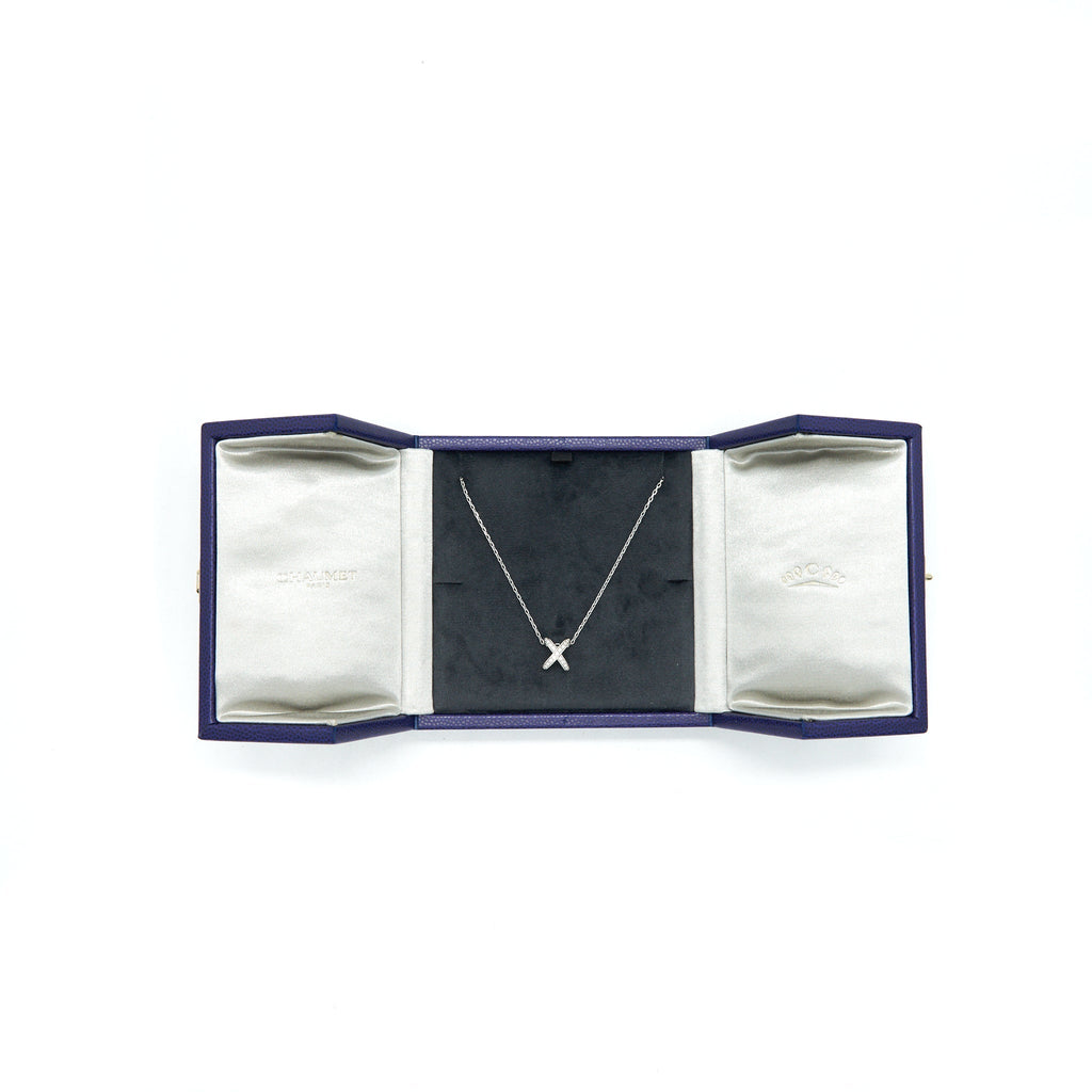 CHAUMET JEUX DE LIENS 18K WHITE GOLD WITH DIAMONDS