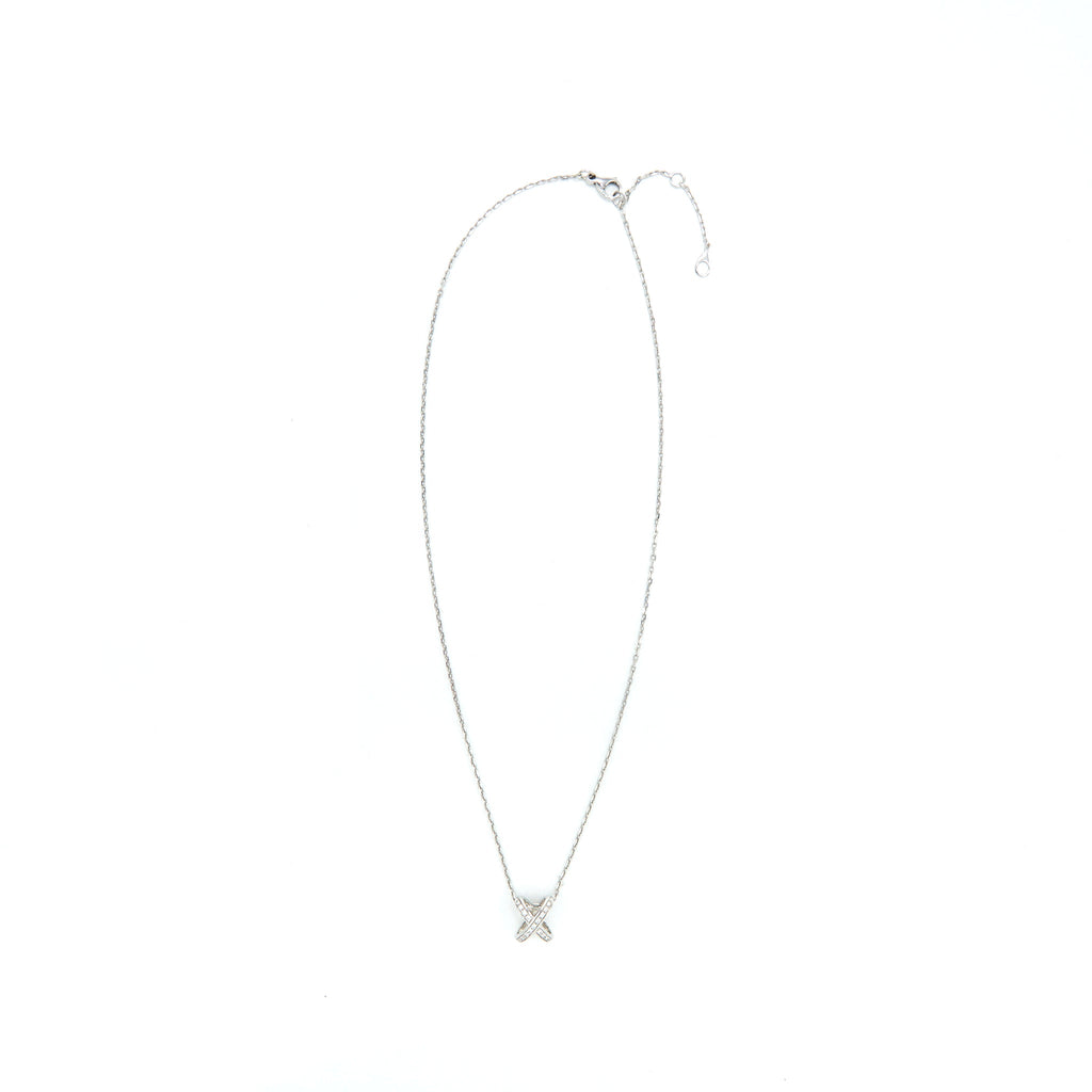 CHAUMET JEUX DE LIENS 18K WHITE GOLD WITH DIAMONDS