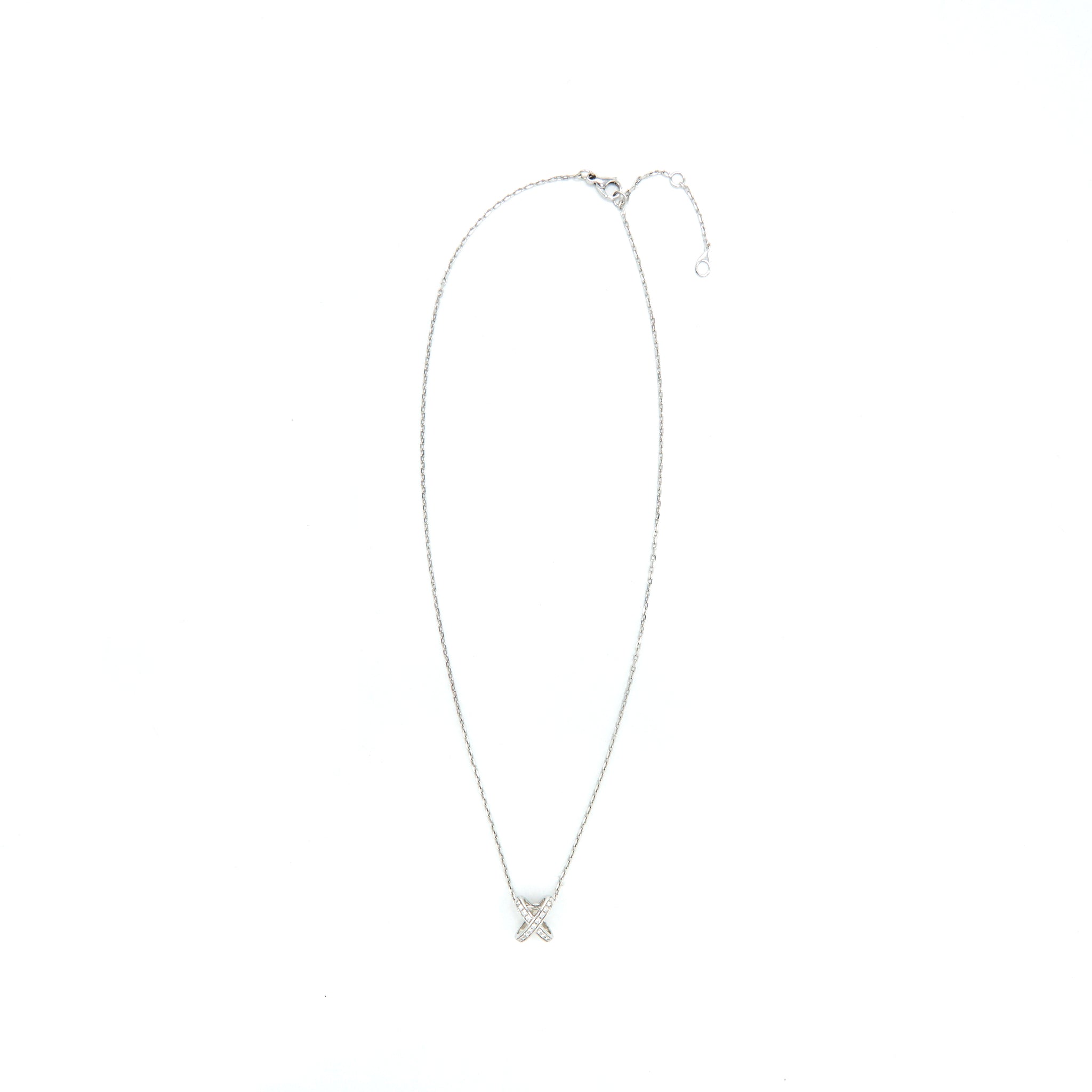 CHAUMET JEUX DE LIENS 18K WHITE GOLD WITH DIAMONDS