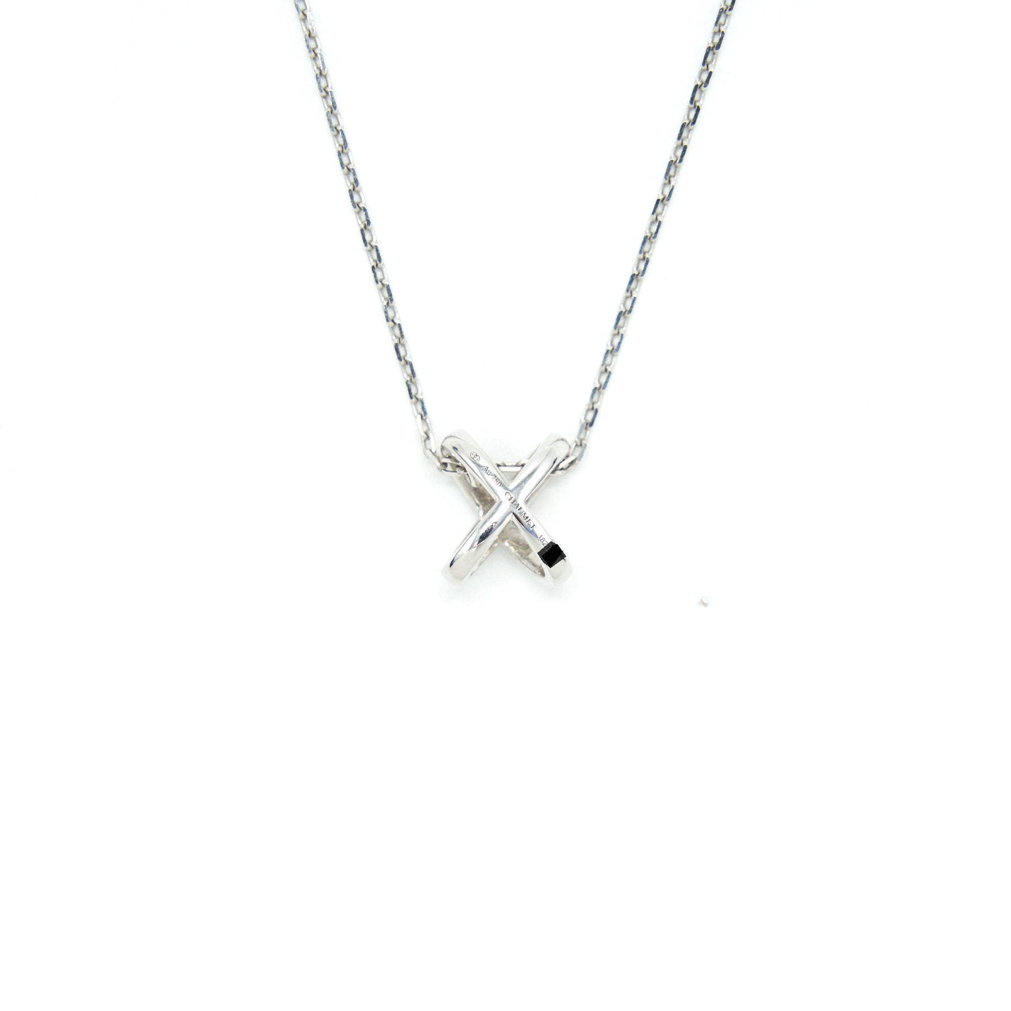 CHAUMET JEUX DE LIENS 18K WHITE GOLD WITH DIAMONDS