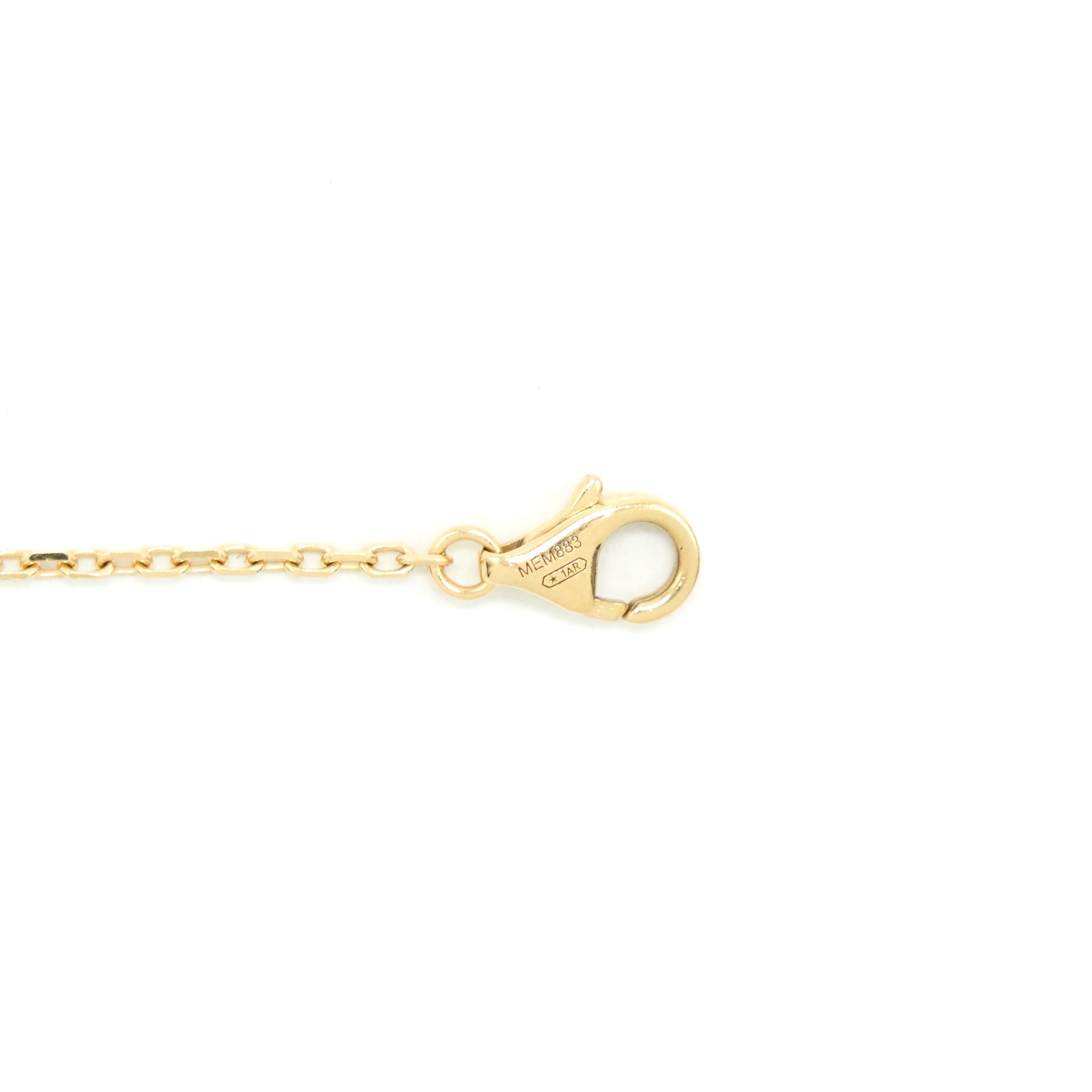 CARTIER DIAMANTS LÉGERS BRACELET SM YELLOW GOLD WITH DIMOND
