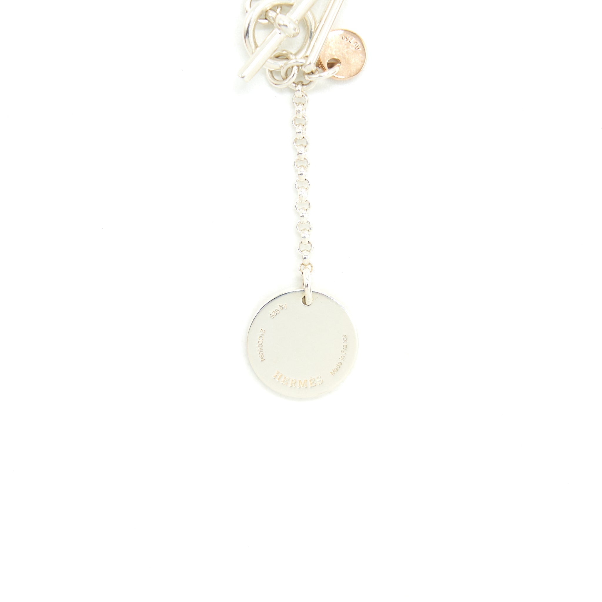 HERMES EX-LIBRIS PENDANT