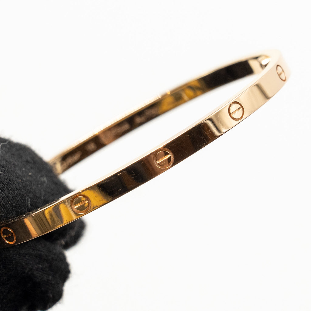 CARTIER LOVE BRACELET ROSE GOLD