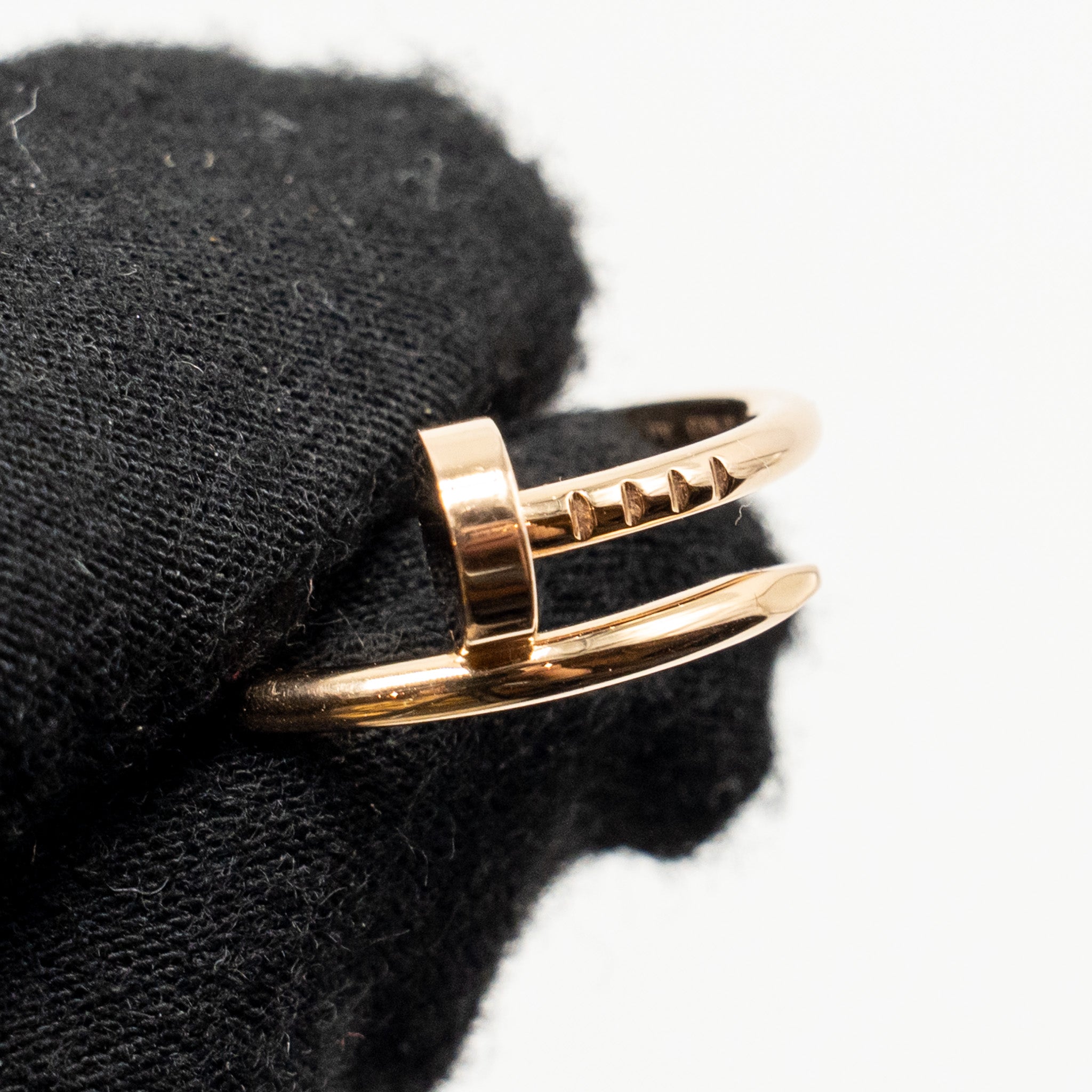 CARTIER JUSTE UN CLOU RING ROSE GOLD
